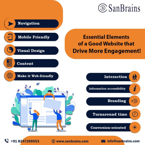 Looking for the best Web designing company in hyderabad? Sanbrains is one of the top web designing companies in Hyderabad dedicated to craft quality websites. Top Web designing companies customize highly responsive websites. Sanbrains offering One-stop web designing services for complete web solutions.
Website: https://www.sanbrains.com/web-designing-company-in-hyderabad/