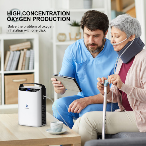 Varon combines value, affordability, respect, optimism and nature, and promotes a healthy lifestyle by providing oxygen concentrator products. With the development of aging, oxygen concentrators, as a tool for family health care and oxygen therapy, have become the "partners" of the elderly. Portable oxygen concentrator NT-01 provides unlimited oxygen, which is concentrated from the surrounding air, promotes metabolism, prevents diseases, and prolongs life. It is a good way for them to maintain their health.