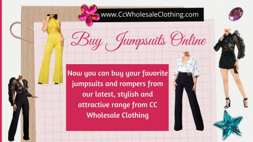 For more information simply visit at: https://www.ccwholesaleclothing.com/JUMPSUITS-ROMPERS_c_224.html