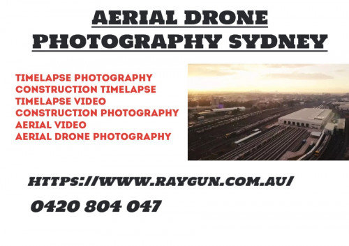 Aerial drone photography Sydney can capture high-quality images and videos that are cost-effective for large volumes of work.


https://www.raygun.com.au/