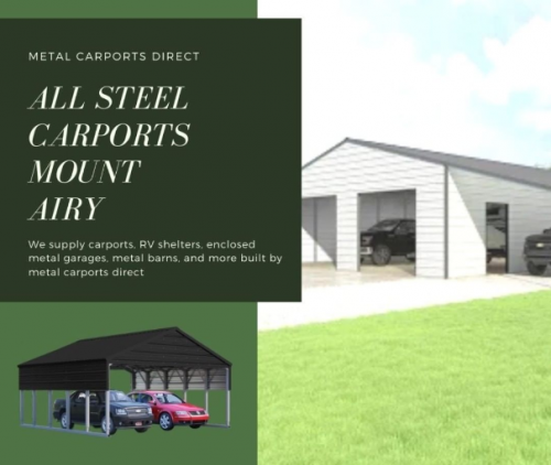 All Steel Metal Carports Direct supplies
