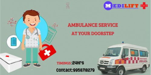 Quick and Secured Ambulance Service in Rajendra Nagar, Patna- Medilift ...