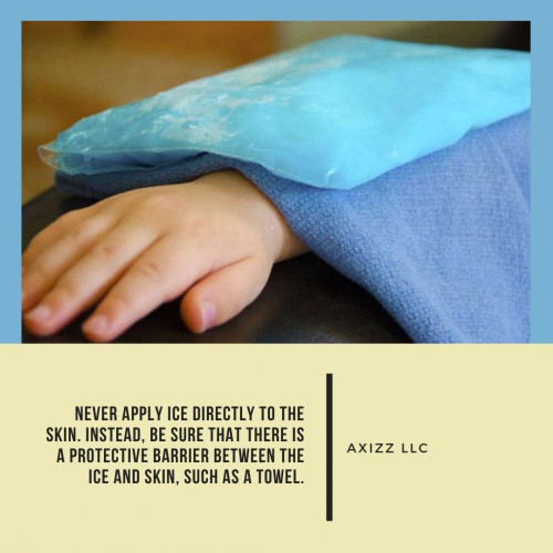 Never apply ice directly to the skin. Instead,be sure that there is a productive barrier between the ice and skin,such as a towel. For more details feel free to visit: https://axizz.com/.