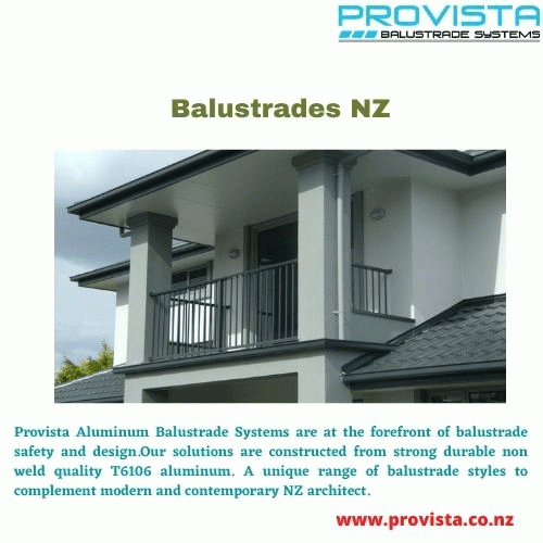 With a great range of aluminum, framed, frameless, semi frameless and glass balustrades, along with the pool fences and euro slat privacy screening, you can rely on PROVISTA BALUSTRADE SYSTEMS for a safe and stylish barrier solution. For more details, visit: https://provista.co.nz/aluminium-balustrades/