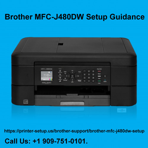 Brother MFC J480DW Setup Guidance
