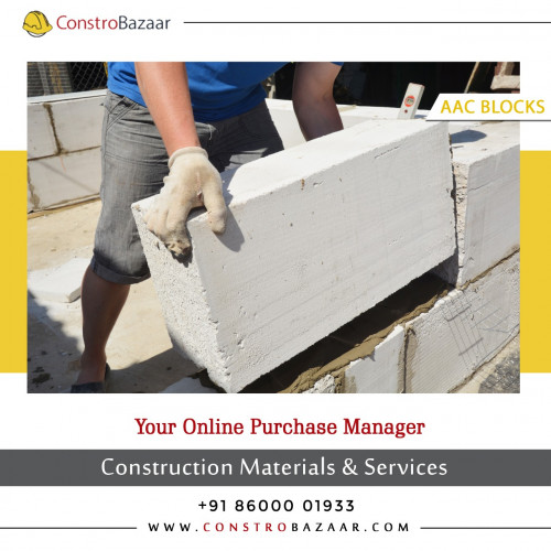 Buy & Sell building materials at ConstroBazaar.com (+91) 8600001932, get all the building supplies and construction materials to complete your project from roofing sheets, interior material to decorative fencing. Call Now!"  For more details visit  - https://www.constrobazaar.com/