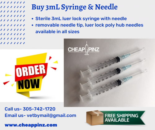 Buy 3mL Syringe & Needle