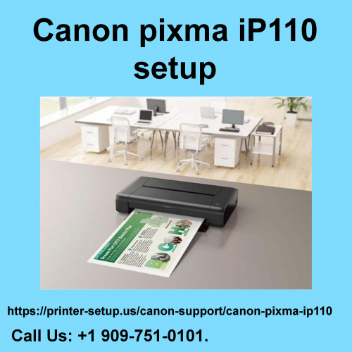 Canon pixma iP110 setup