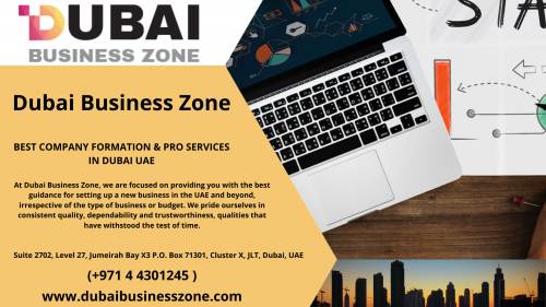 The process of Business Setup in Dubai is easy! 1) Recognize the local sponsor and deciding the terms 2) Get MOA and preliminary approvals 3) Register trade name 4) Apply for trade license 5) Buy an office location 6) Submit documents 7) Contact experienced business consultant! You are good to go! https://dubaibusinesszone.com/