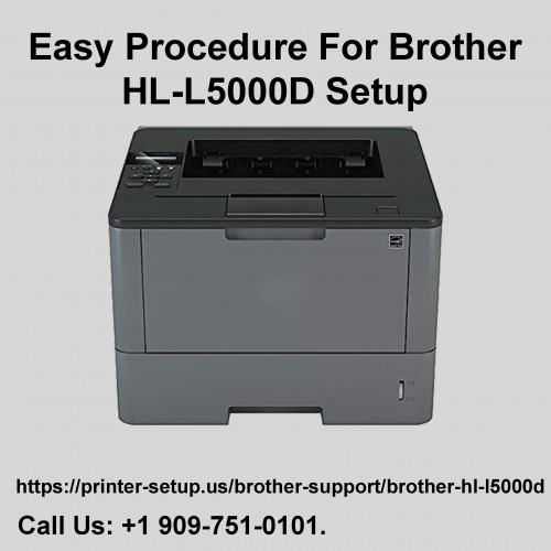 Easy Procedure For Brother HL L5000D Setup