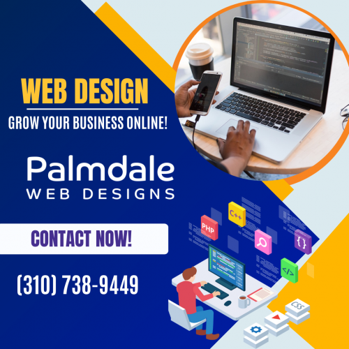 Need a website design company? At Palmdale Web Designs, our goal is to grow your business by providing the highest quality designs and solutions. We provide you with top-notch service, meant to increase your traffic and rate of conversion. We will discuss your ideas in order to deliver exactly what you require. Contact now!