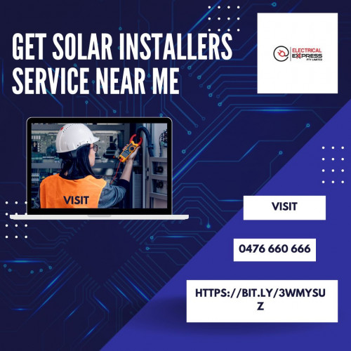 Top-ranked Solar Panel Installer in Sydney, Electrical Express has a lot of happy customers. We are a group of qualified experts who provide the best service in the solar industry. For more information on our services and products, get in touch with us right away. for more info visit :- https://electricalexpressnsw.com.au/solar-installers-near-me/