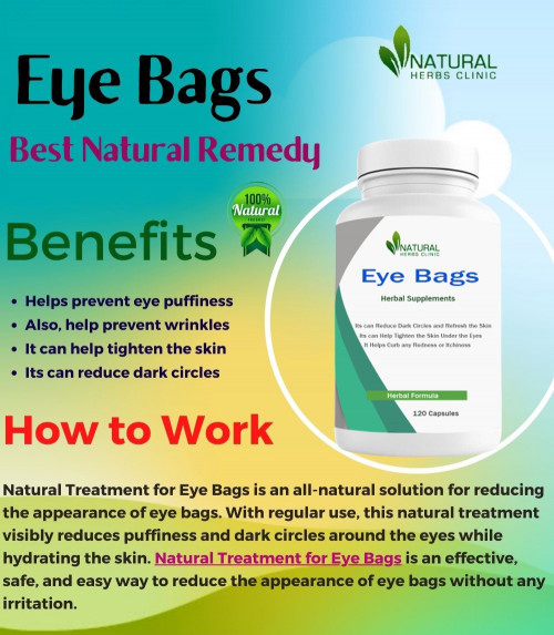 Natural Herbs Clinic offers natural treatments and Natural Remedies for Eye Bags that can help reduce the appearance of eye bags without the need for invasive procedures… https://www.dubaient.com/natural-remedies-for-eye-bags-get-to-recover-your-eye-condition