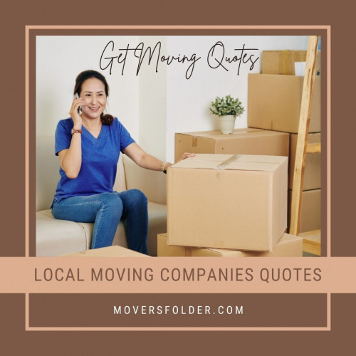 Ask your friends and family and make a list of all the recommended movers and do some research about them like their license and insurance details.

Find Best Local Movers at: https://www.moversfolder.com/local-movers