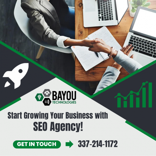 Are you looking for SEO Services? At Bayou Technologies, LLC, we specializes in delivering higher search rankings & generating more leads. Our team of experts help businesses to make more money through a wealth of performance data and market research. We create organic-based SEO strategies to empower our clients. Call us now!