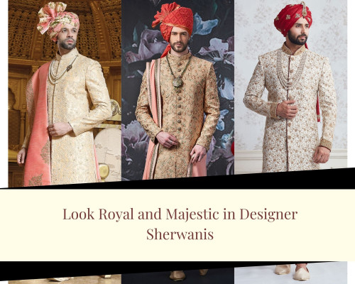 A wedding sherwani is something that has to be perfect when it comes to a groom's wedding. An Indian wedding is unimaginable without a glamourous sherwani. With all the limelight, charm, and bling of an Indian wedding, a sherwani is an add on to the charisma of the groom. Indian Wedding Saree Online Store brings the best wedding sherwani designs online for you. Explore the best deals of latest wedding sherwani for groom at an affordable price. Visit @ https://www.indianweddingsaree.com/men-wear/wedding-sherwani