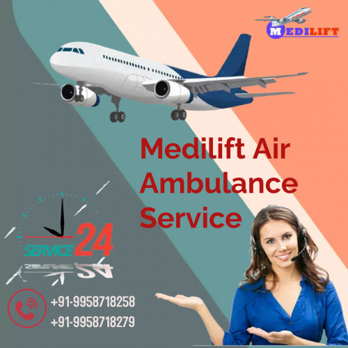 Medilift Air Ambulance in Delhi and Patna provides the 24 hours emergency medical support and comfort inside the aircraft for the comfortable and quick rescue of the patient in any medical discomfort.

More@ https://bit.ly/2VpmEXj

Web@ https://bit.ly/2DuEBtu