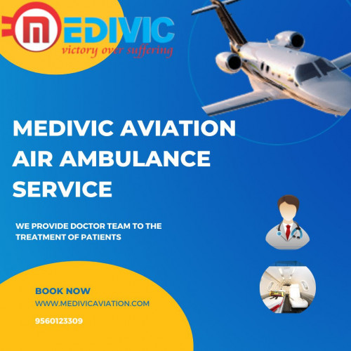 Medivic Aviation Air Ambulance Service in Siliguri includes air evac along with a comprehensive crew of paramedics to accompany the patients. We for eternity maintain the surroundings of the journey clean maintaining sanitary way as much as possible.
More@ https://bit.ly/2CNvweO