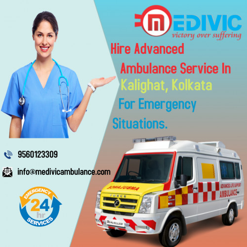 Mobile ICU service is being provided by Medivic ambulance service in Kalighati, Kolkata. Patients with severe health conditions need special care and constant monitoring. Medivic ICU Ambulances provide a suitable medical environment for shifting critical patients over long distances.
Visit More:- https://www.medivicambulance.com/ambulance-service-in-kalighat/