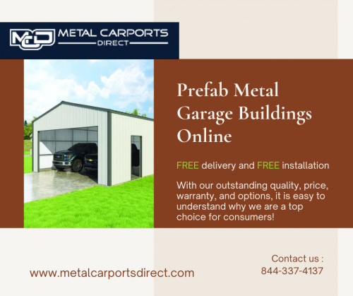 Our company works directly with numerous metal garage and steel building manufacturers throughout the United States to provide you with a top quality unit that the best possible price. With more than 20 years of experience in the industry, our team knows the product, the manufacturer, and the area in which you live so well that we can provide you with the product that you need, at the best value, while providing remarkable service and customer satisfaction! With our outstanding quality, price, warranty, and options, it is easy to understand why we are a top choice for consumers!