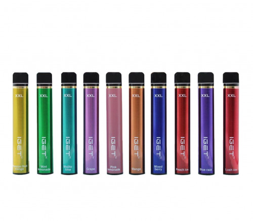 Choose Quality Verified IGET XXL Suppliers and Manufacturers, and Exporters at HQD Tech Australia. Each iget vape contains 1800+ puffs in each vape. Read more. Visit: https://hqdtechaus.com/product/iget-shion-disposable-nicotine-vape-1800-puff/