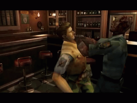 Resident Evil 3 Brad Zombie bite