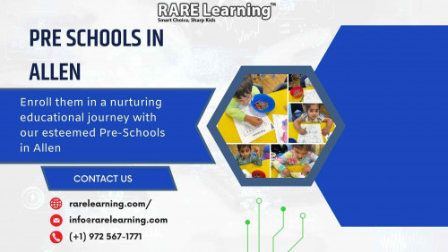 RARE Learning offers summer and Pre-K enrichment programs that nurture a child's attention span and curiosity while strengthening their skills in reading, math, science and other curricula. The company has been serving the Dallas area since 2003.
Website: https://rarelearning.com/
Phone: (+1) 972 567-1771
Address: 1082 Norwich Street, Allen, TX 75013
Contact Email: info@rarelearning.com