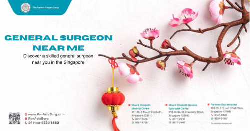 PanAsia Surgery Group is one of the best clinics in Singapore providing personalized care for the full range of emergency and elective surgical problems.
Website: https://www.panasiasurg.com/
Phone: 65 6570 2608
Address: a. #10-43/44 38 Irrawaddy Road, Singapore 329563
b. #11-15, 3 Mount Elizabeth, Singapore 228510
c. #04-03 319 Joo Chiat Place Singapore 427989
Business Email : enquiries@PanAsiaSurg.com