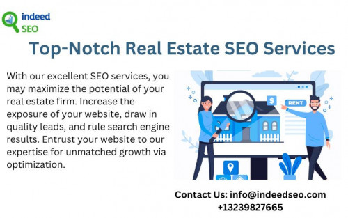 Top Notch Real Estate SEO Services