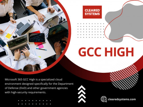 In the ever-evolving landscape of cloud computing, the U.S. GCC High (Government Community Cloud) environment has emerged as a crucial solution for organizations with stringent security and compliance requirements. 

For more info click here: https://clearedsystems.com/services/microsoft-gcc-high-and-government-services

Official Website: https://clearedsystems.com

Google Business Site: https://clearedsystems.business.site

Contact Now: Computer Security Service in Fairfax
Address: 10306 Eaton Pl Suite 300, Fairfax, VA 22030, United States
Phone: +17038703709

Find us on Google Map: https://maps.app.goo.gl/3zWEHFieACwZS69b6

Our Profile: https://gifyu.com/clearedsystems
More Images: https://is.gd/mKoZl5
https://is.gd/sxntS5
https://is.gd/bbsfuY
https://is.gd/isC4Np