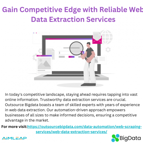 Gain Competitive Edge with Reliable Web Data Extraction Services