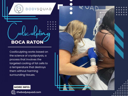 Are you ready to get rid of stubborn fat and feel more confident? If you're considering Coolsculpting Boca Raton, you're on the right track to achieving your body goals. 

To learn more about our services, Check out our website: https://thebodysquad.com

Find us on Google Maps: http://maps.app.goo.gl/BSS6Wq9JnG1qFvKAA

Look at our Google Business site: https://bodysquad.business.site

Contact Now: BodySquad
Address: 151 E Palmetto Park Rd, Boca Raton, FL 33432, United States
Phone: +1 561-903-4945

Our Profile: https://gifyu.com/thebodysquad
More Images: http://tinyurl.com/2bmgds7f
http://tinyurl.com/25pxcttc
http://tinyurl.com/22e8p3k8
http://tinyurl.com/2yn8hfd3