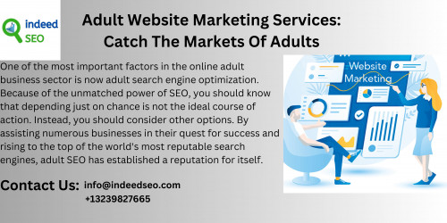 Adult Website Marketing Services Catch The Markets Of Adults