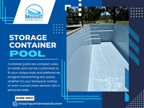 As homeowners continue to seek efficient, eco-friendly, and stylish solutions for recreation, ordering storage container pools from Midwest Container Pools provides a seamless pathway to embrace this trendsetting evolution in modern living. 

Official Website: https://shippingcontainerpools.store

Contact: Midwest Container Pools
Location: Tonganoxie, KS 66048, USA
Phone: 913-786-4191

Our Profile: https://gifyu.com/midwestcontainer
More Images: https://is.gd/94p8Hf
https://is.gd/00fg7E
https://is.gd/NboypZ
https://is.gd/J7FBsa