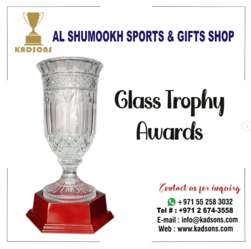 At Kadsons, we take pride in being one of the most reliable suppliers of trophies, corporate gifts, and promotional items in Abu Dhabi. Our extensive range of products includes crystal awards, plaques, customized gifts, and much more, all designed to cater to the needs of businesses and organizations.
Website: https://www.kadsons.com/
Phone: 971 55 258 3032
02 674 3558
Adress: AL SHUMOOKH SPORTS & GIFTS SHOP Fatima Bint Mubarak St - Abu Dhabi
Business Email: info@kadsons.com