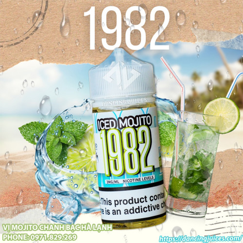 1982 Iced Mojito 100ml Phone: 0971.829.269
Link sản phẩm: https://dancingjuices.com/1982-iced-mojito-100ml-tinh-dau-vape-chinh-hang/
1982 Iced Mojito 100ml Chứa Đựng Hương Vị Thanh Mát Đặc Trưng Của Ly Mojito Chanh Bạc Hà Mát Lạnh Sảng Khoái Tung Nóc!!!
Xuất xứ: Tinh dầu Mỹ chính hãng
Nồng độ nicotine : 3mg/6mg
Dung tích tinh dầu : 100ml
Phân loại: Tinh dầu Vape Freebase
Thiết bị chuyên dùng: các loại máy Vape
https://www.google.com/maps?cid=16073557771138950785&_ga=2.30753718.864961663.1654662457-1440810753.1654662457
WEBSITE: http://dancingjuices.com
27/16/1 Nguyễn Ngọc Lộc-P14- Q10 339/39B1 Lê Văn Sỹ - P13- Q3 Hotline: 0971.829.269 (Zalo)
#1982icedmojito #1982 #freebase #tinhdauvape #eliquid #vape #vapeshop #vapevietnam