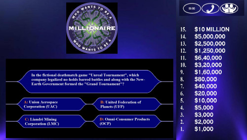 Who Wants To Be a Millionaire Question Card 21