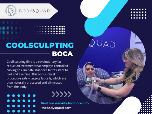 The desire to look and feel our best remains a top priority for many. Whether it's shedding a few pounds or toning up trouble areas, Coolsculpting Boca is available to help achieve our aesthetic goals. But who exactly can benefit from this non-invasive fat reduction treatment?

To learn more about our services, Check out our website: https://thebodysquad.com

Find us on Google Maps: http://maps.app.goo.gl/BSS6Wq9JnG1qFvKAA

Look at our Google Business site: https://bodysquad.business.site

Contact Now: BodySquad
Address: 151 E Palmetto Park Rd, Boca Raton, FL 33432, United States
Phone: +1 561-903-4945

Our Profile: https://gifyu.com/thebodysquad
More Images: https://is.gd/4Ze6kK
https://is.gd/qwAEzn
https://is.gd/V4XzAj
https://is.gd/lxGwU2