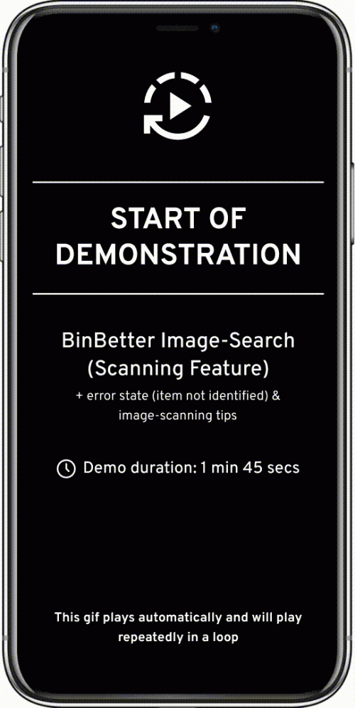 BinBetter 16.3 RECORDING Scan Item Photo taking Tips