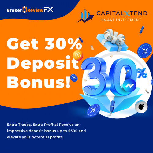 Extra Trades, Extra Profits! Receive an impressive deposit bonus up to $300 and elevate your potential profits. Take advantage of this opportunity and get extra credits in your MT4 trading account. Register today to receive a whopping deposit bonus of up to $300 for an accelerated trading experience.