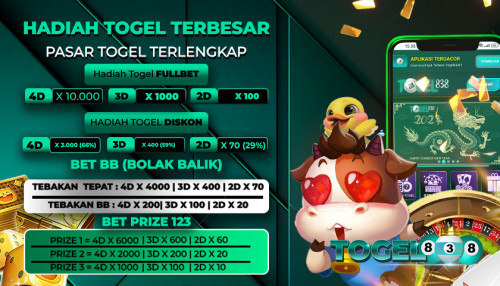 TOGEL838 HADIAH WEB