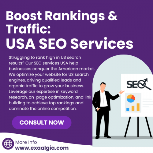 Boost Rankings & Traffic USA SEO Services