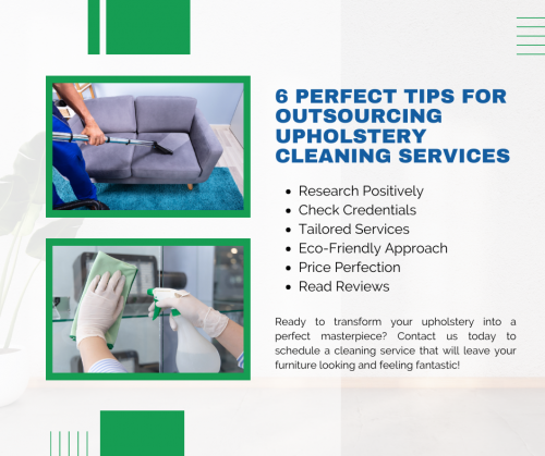 Discover the top 6 tips for outsourcing upholstery cleaning services and keep your furniture looking perfect. Find the ideal cleaning solution for a fresh, clean home.

Visit our website: https://cleancare.com.sg/services/fabric-sofa-chair-cleaning/