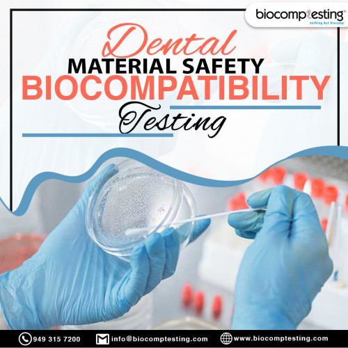 Rely on Biocomp Testing for accurate and trustworthy tests to check if dental materials are safe. Our experts know a lot about this area and carefully test dental products to make sure they meet rules and keep patients safe. Look at our past examples to see how we've helped dental companies follow the rules and make good products for sale.  Get in touch with us now!

https://www.biocomptesting.com/case-studies/case-studies-4/