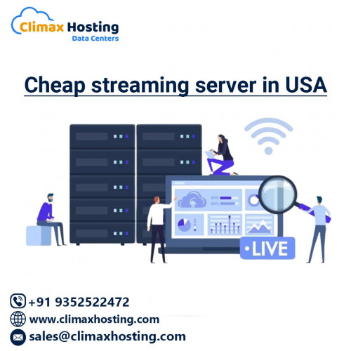 Save big on streaming costs with Climax Hosting's Cheap Streaming Server in the USA. Our budget-friendly rates make it easy to deliver your content to viewers across the country without exceeding your budget.

Visit Us : https://www.climaxhosting.com/streaming-servers.php