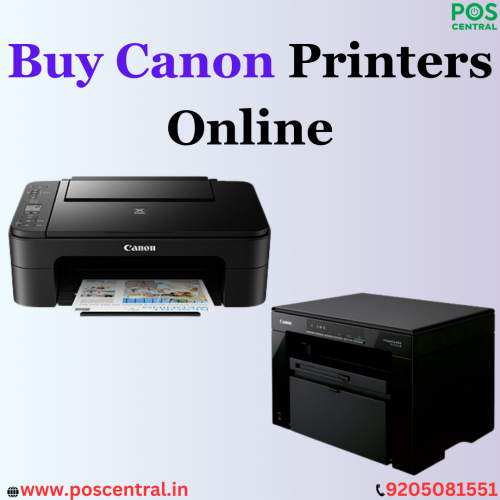 Canon printer is renowned for its reliability and high-quality printing capabilities. With sleek designs and user-friendly interfaces, they are suitable for both home and office use. Whether you need to print documents, photos, or labels, it delivers crisp and vibrant results every time. From compact models for personal use to multifunctional printers for businesses, Canon has a solution to meet your printing needs. Trust Canon printer all-in-one from POS Central India for efficiency and excellence in every print job. Visit https://www.poscentral.in/canon.html