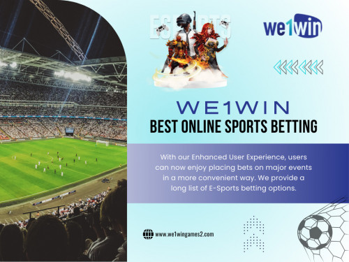 We1Win Best Online Sports Betting platform in Malaysia, provides a trusted and exciting environment for sports betting enthusiasts. 

Official Website : https://www.we1wingames2.com

Our Profile : https://gifyu.com/we1wingames2

More Photos:

https://tinyurl.com/2dbcypax
https://tinyurl.com/25secnuo
https://tinyurl.com/23c45cfl
https://tinyurl.com/2966xh6s