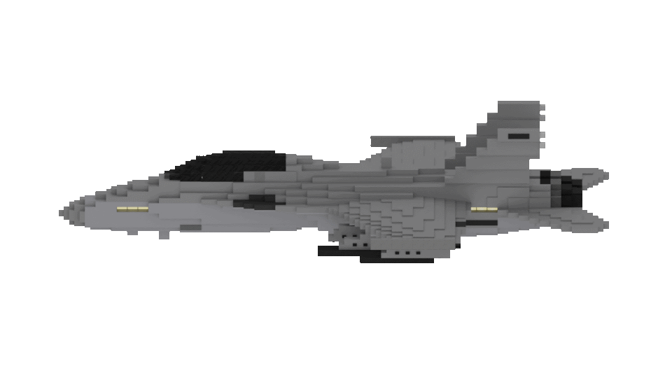 F/A-18E/F Super Hornet [3:1 Scale] + |Download| Minecraft Map