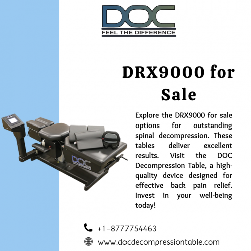 Find Quality DRX9000 Spinal Decompression Tables for Sale