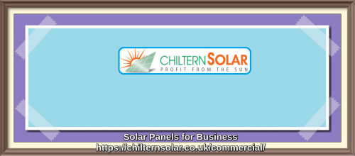 Chiltern Solar is your go to company and expert installer of solar PV. Solar power helps your reduce carbon footprint, gain Government incentives and a prolonged warranty on panels.  https://rb.gy/v96zqa